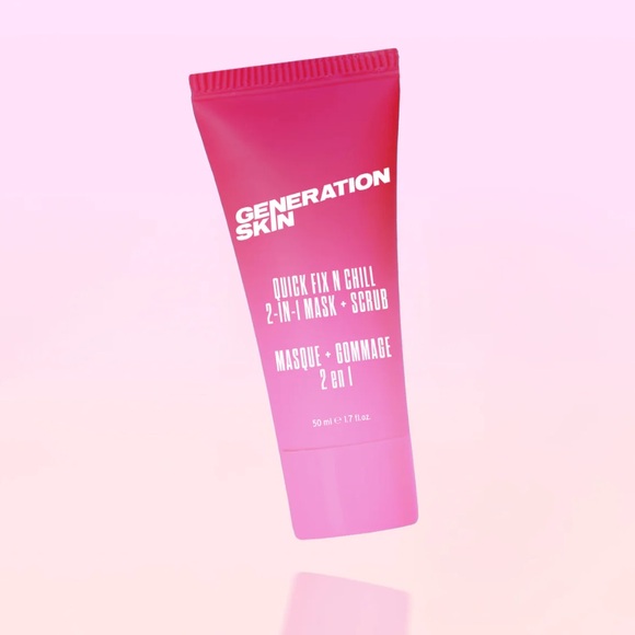 NWT Generation Skin Quick Fix N Chill Mask + Scrub - Picture 1 of 10